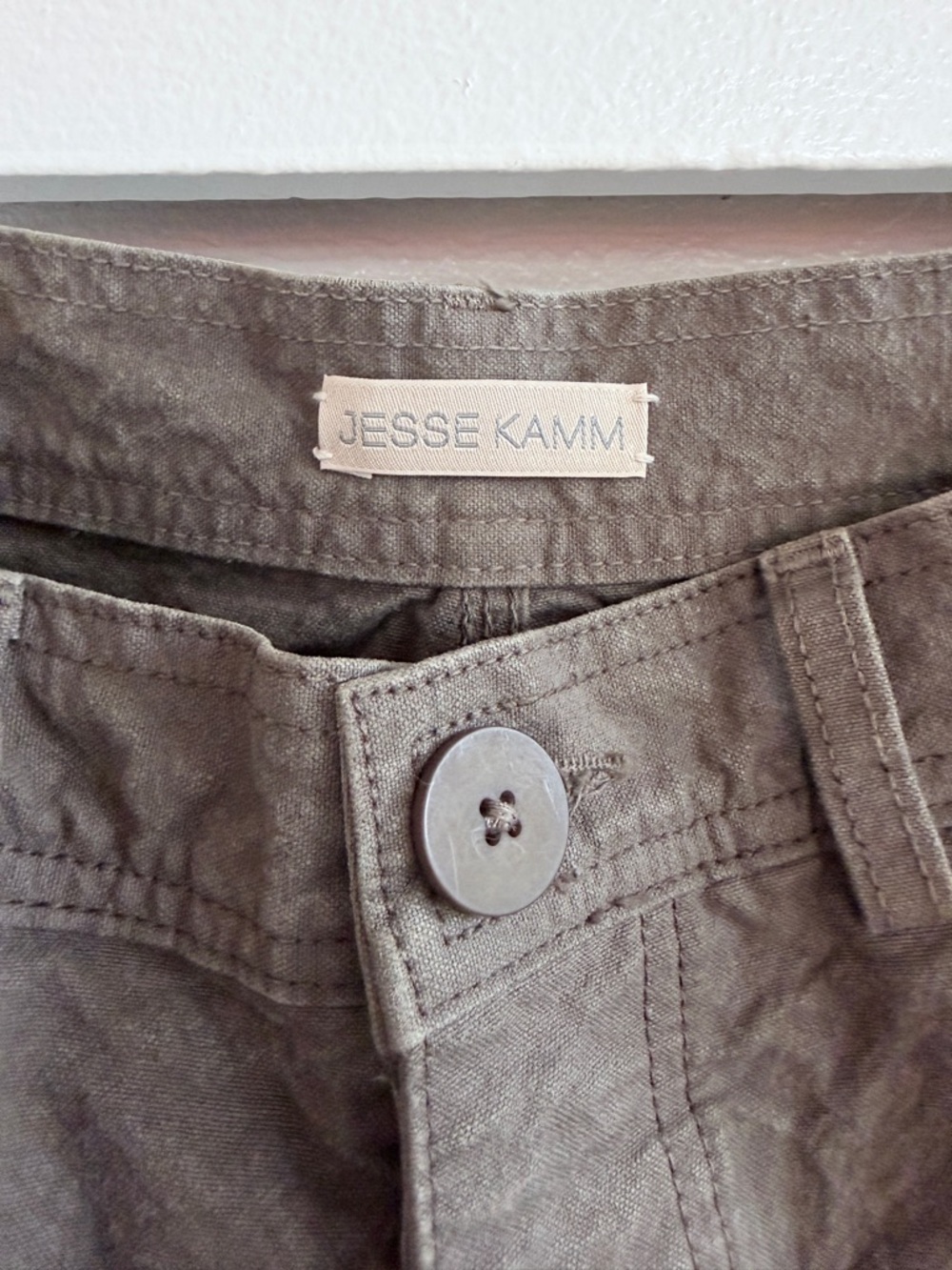 Jesse Kamm Handy Pant Mushroom - Picture 9 of 12